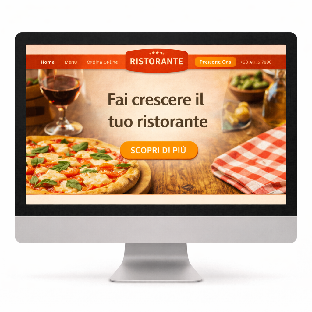 Esempio Home con CTA